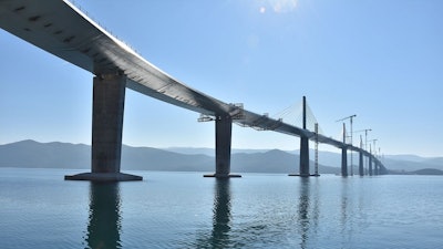 Migrating Corrosion Inhibitor Protects Plejesac bridge, Croatia
