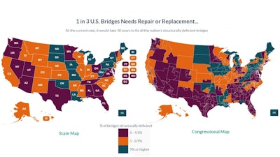 Artba Bridge Map