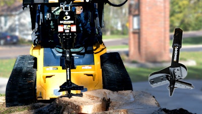 The EP Auger System is compatible with Danuser’s new Stump Auger, a standard 2-in. hex auger attachment that planes away stumps without requiring large, specialized equipment.