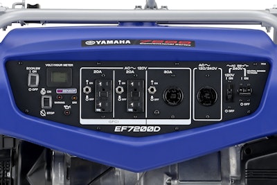 Yamaha Ef7200d Panel