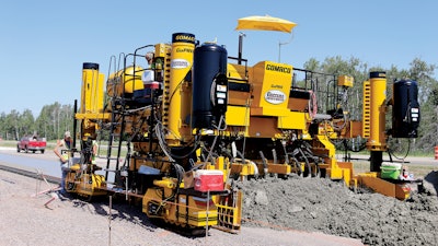 GOMACO GP3 Slipform Paver