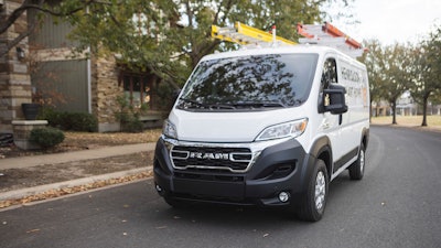 A 3.6-liter Pentastar V-6 engine paired with the TorqueFlite nine-speed automatic transmission produces 276 hp and 250 lbs.-ft. of torque. As a result, the ProMaster is capable of towing up to 6,910 lbs. and carrying 4,680 lbs. of payload