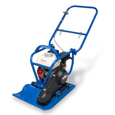The MARSHALLTOWN Vibratory Plate Compactor