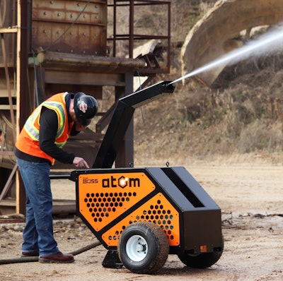 The DustBoss Atom Mobile Dust Suppression System