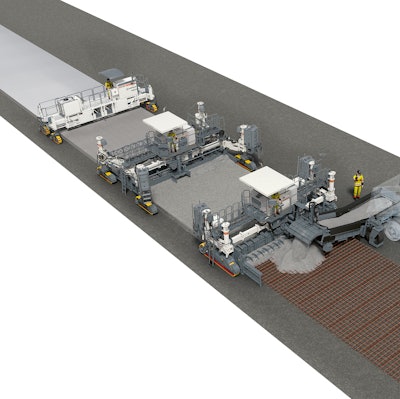 Wirtgen Group SP 94i Inset Slipform Paver with TeleMold