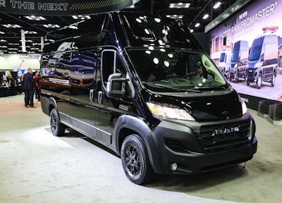 Ram unveiled the 2023 ProMaster van at Work Truck Week 2022 in Indianapolis.