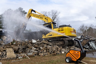 Dust Boss Atom At East Coast Demolition School Project