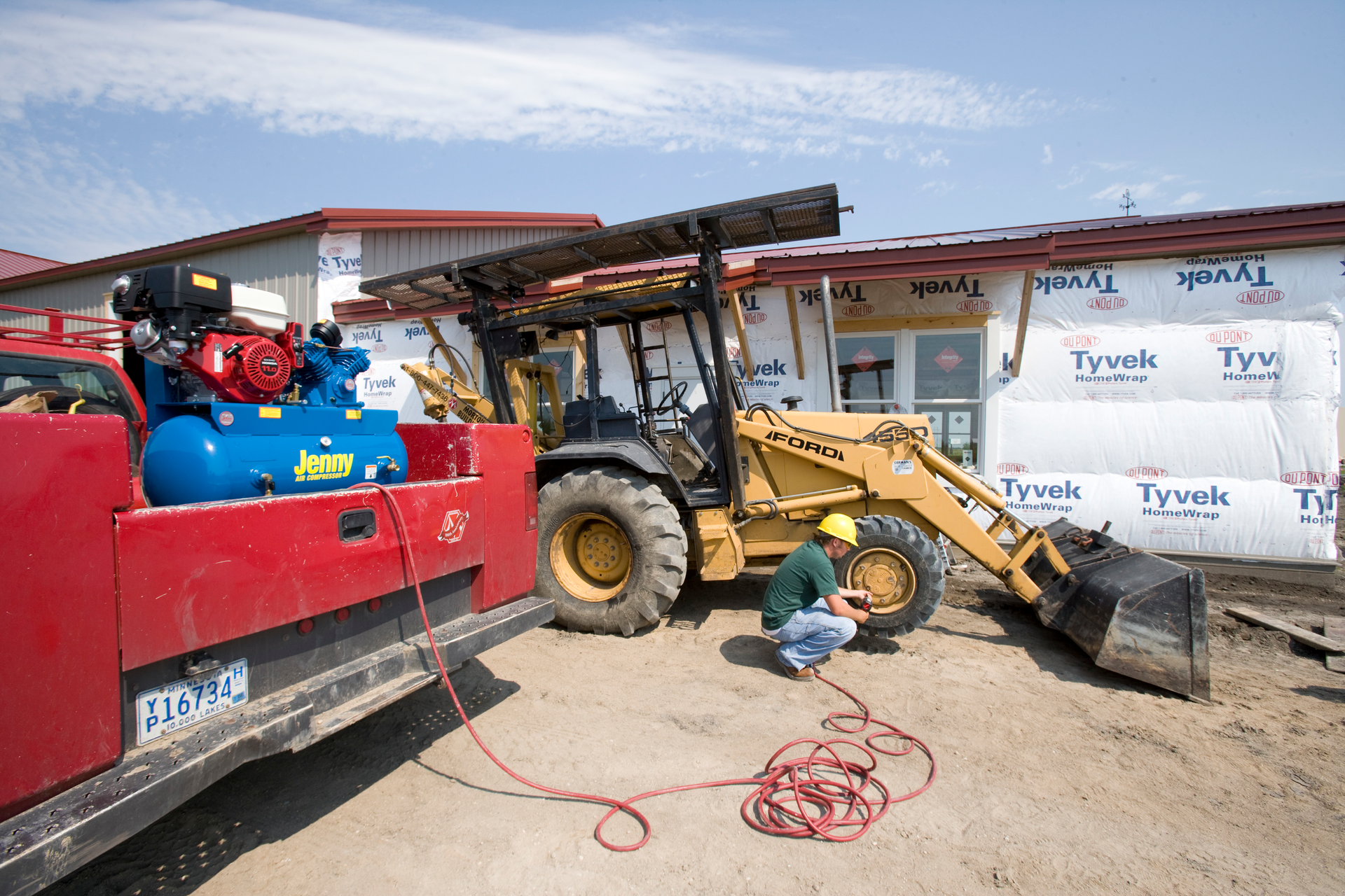 Jenny Products Service Vehicle Compressor