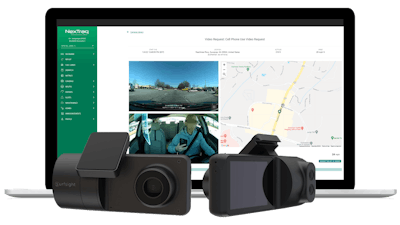 Nex Traq Fleet Defender Road And Driver Facing Cameras