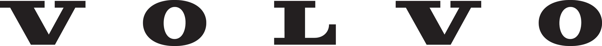 Volvo Spread Word Mark Black (003)