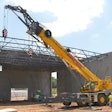 Heavy-Duty Jib Extension For The Grove GRT9165 Rough-Terrain Crane
