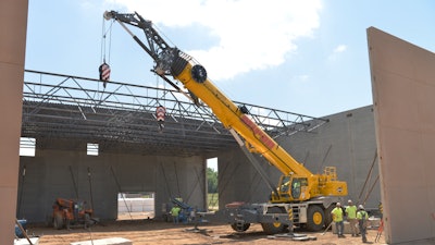 Heavy-Duty Jib Extension For The Grove GRT9165 Rough-Terrain Crane