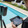 A high-precision LiDAR sensor in the camera enables the capture of millions of measurements in various conditions, from dim light to direct sunlight, up to a range of 100 meters at less than 20 seconds per sweep.