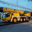 Designed for large-scale construction projects, both the GMK5120L and the GMK5150XL five-axle cranes come with the latest generation of Grove carrier cabs.