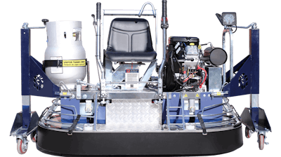The DiamaPro Systems ROG-60 Ride-On Concrete Grinder and Polisher