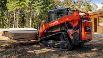 The Kubota SVL75-3 is the company's latest compact track loader.