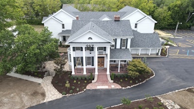 Expanded Phi Kappa Psi residential structure at the University of Missouri in Columbia, Mo.