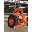 With a capacity to lift tires weighing up to 1,400-lbs., the HTH-1400 is fully adjustable to handle tires between 30-in. and 53-in. and diameter, and up to 19-in. in width.