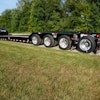 Equipped with a low-profile hydraulic gooseneck, the Guardian trailer is 53-ft. long and has a capacity rating of 110,000-lbs. in 12-ft. concentrated.