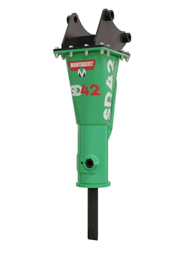 Montabert SD42 Compact Breaker.