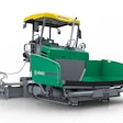 Compact and efficient: The Vögele SUPER 1300-3i Compact Class paver features a maximum laydown rate of 385 tons per hour and can pave at widths up to 16 ft 5 in.