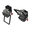 When configured to connect under pressure, the multiplate system supports manual connection up to 350 bar.