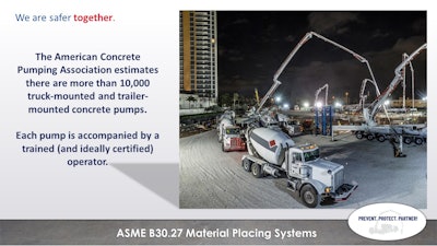 CONEXPO/CON-AGG Brings Safety Awareness Of The Concrete Pump