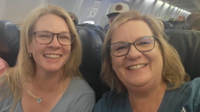 Kara Longmire (left) and Mary Crosslin (right), co-owners of Alert Rental