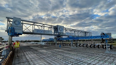 CONEXPO The IronBOT Rebar Lifting Carrying and Placing Robot