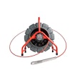The compact camera is designed to inspect up to 200-ft. of 1.5- to 8-in. pipe with its mid-flex push cable that can navigate hard 90-degree bends.