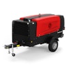 The CPS 400 series offers 175 to 225 psi and is powered by a Kohler KDI3404TCR, four-cylinder engine. All system components are secured to a single-axle trailer.