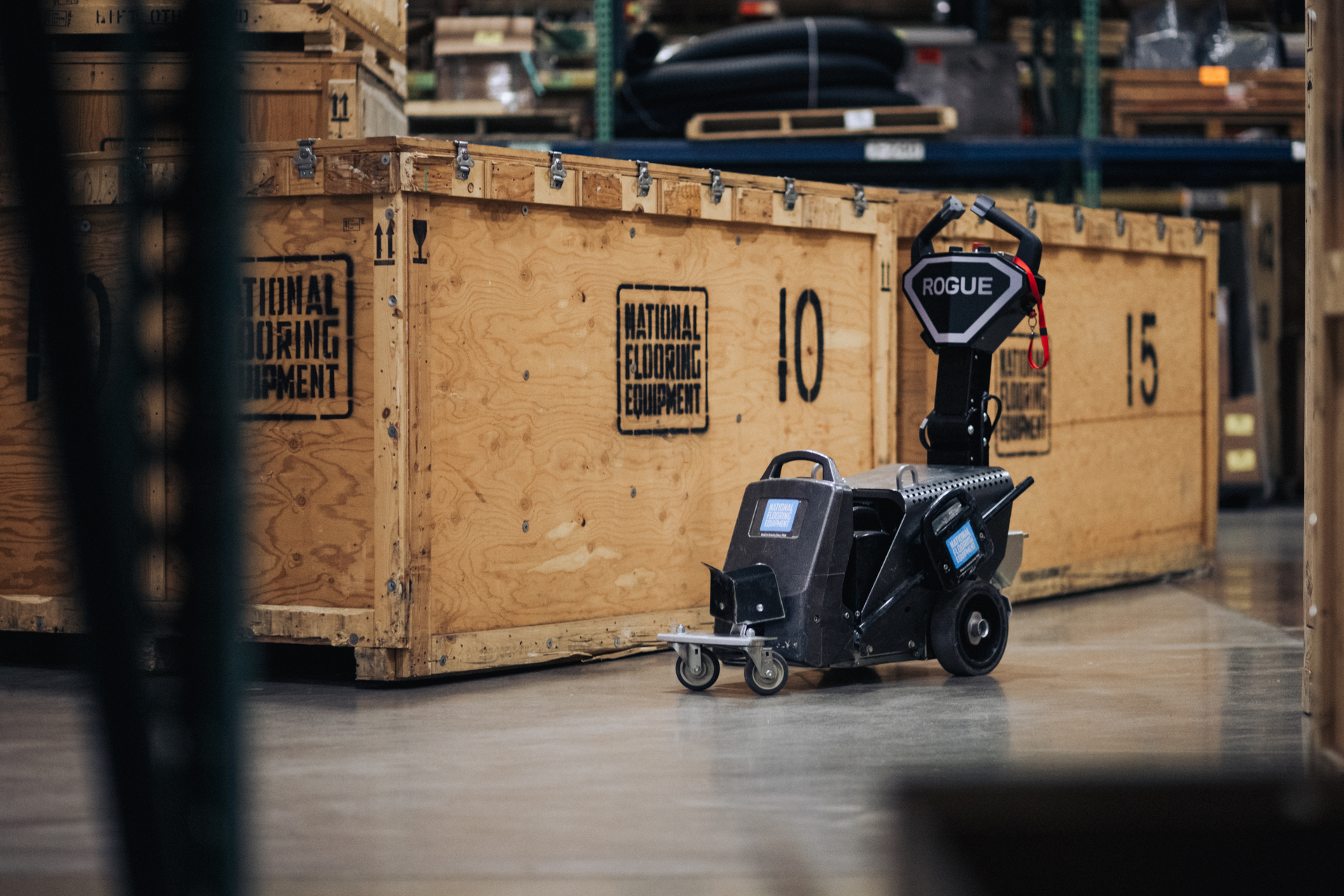 The Rogue Walk-behind Electric Scraper