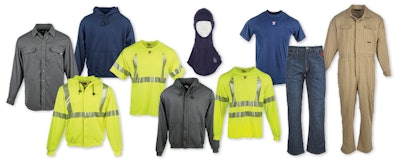 The new PPE products include a selection of arc rated, Category 1 and 2 FR clothing for construction professionals.
