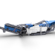 Equipped with an electric 335 hp drive, the MOBIREX MR 130i PRO serves as a primary and secondary crusher for recycling, material screening and debris handling.