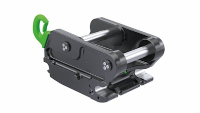 Steelwrist's SQ Coupler helps change attachments in a matter of seconds.