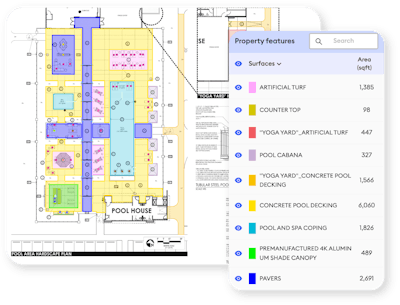 Attentive.ai's construction takeoff software enables users to upload design blueprints and receive auto-generated takeoffs.
