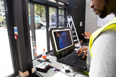 Panasonic ruggedized devices convert from laptop to tablet, covering multiple bases for contractors