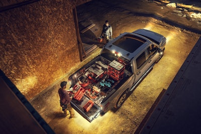 The PPOB provides auxiliary power for tasks on the jobsite.