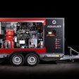 Though compact, the Revojet provides performance equal to Aquajet’s Power Pack 270 with a standard configuration of 2,800 bar and 40 liters/minute (40,610 psi and 10.6 gal/minute).