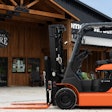 These new models feature six different lift capacities ranging from 3,000 to 7,000 lbs. and can be used in outdoor work areas.