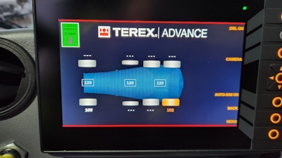 Display With New Terex In Cab System