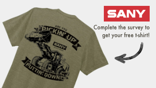 Sany 0237 Wheel Loader Survey Email Graphic