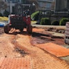EZG Hogtrax Ground Protection Mats are engineered for large equipment use. Crafted with thermoplastic, EZG Outrigger Pads resist water and chemicals, promoting durability in challenging environments.