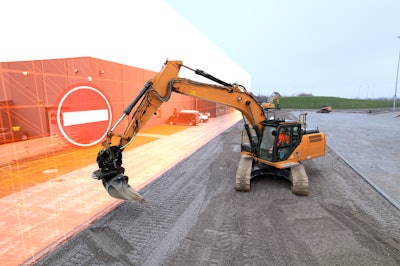 Leica Geosystems’ GNSS Machine Control technology offers possibilities to enhance safety for construction workers and pedestrians around busy work sites and to protect existing and newly built infrastructure through automatic height, depth, and slew hydraulic control for excavators.