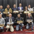 The Golden Trowel awards were presented January 24 during World of Concrete 2024. The Golden Trowel is a 24-karat gold-plated Marshalltown trowel mounted on a polished granite and walnut base and is an award given by the Face Company each year to concrete contractors who produce the flattest and most level floors in the world.
