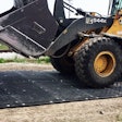 MaxiTrack is the access mat solution that can be deployed by hand for companies that need to provide temporary access for wheeled or tracked equipment weighing up to 150 tons. The 1” thick mats measure 3 ft x 6 ft and weigh just 88 lbs., making them light enough to be handled by just two people. Yet, heavy-duty HDPE plastic construction has the strength and rigidity to stand up to heavy equipment traffic.