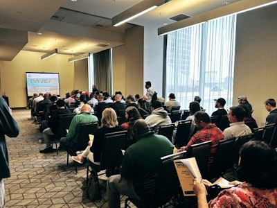 Day 1 of educational sessions were packed!