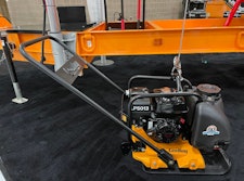 Powered by a 5.5-hp Honda GX160 engine, the LB5013 features a travel speed of 96 ft. per minute and generates 5,500 vibrations per minute.