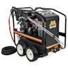 The pressure washers come standard with quick connect nozzles, a 50-ft. high pressure hose and dual lance with trigger gun for cleaning power.