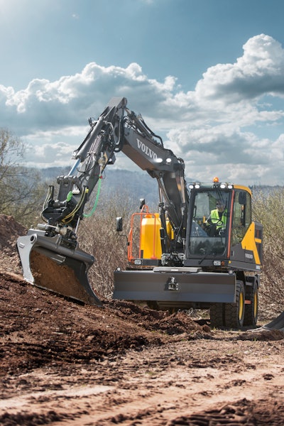 Contractors using a backhoe loader should consider a wheeled excavator.